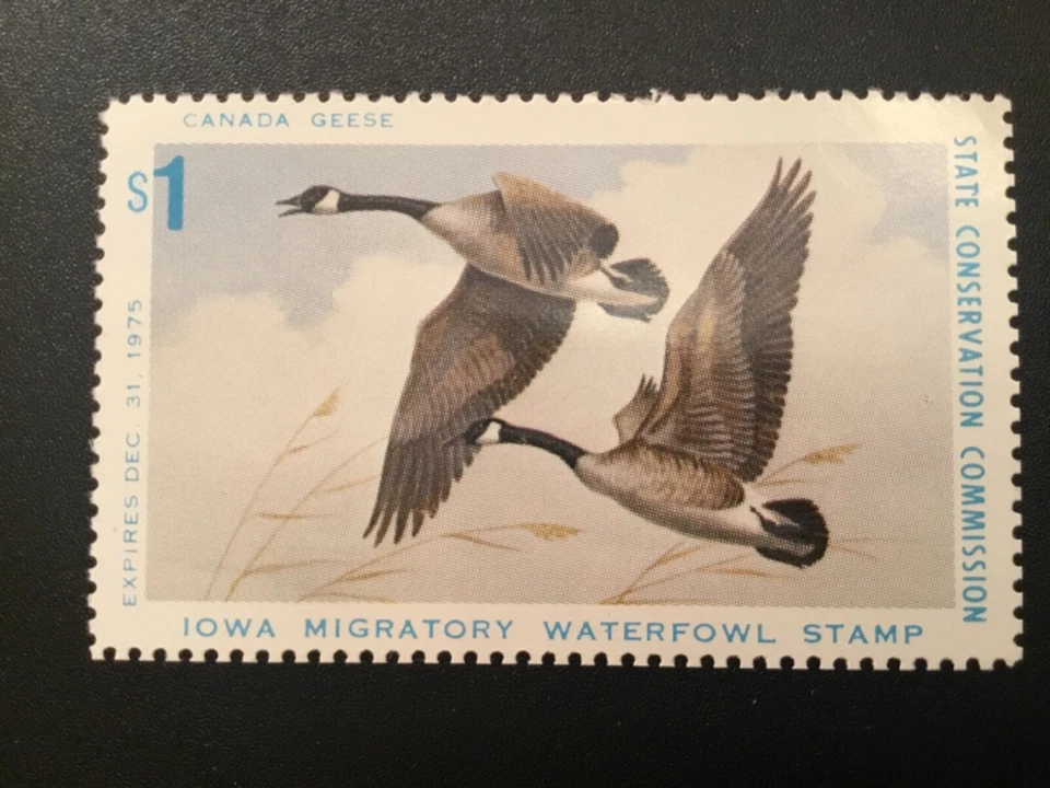 ICOLLECTZONE US 1975 Iowa  #4 XF NH - Image 1 of 1