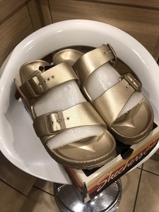 skechers cali breeze double strap eva slide sandal