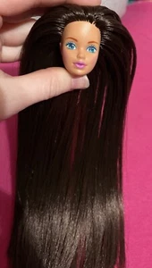 Nurse Whitney Barbie Doll Head Full Reroot And Lip Repaint - Picture 1 of 12