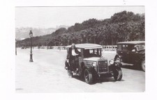 napoli automobile balilla CON SIGNORA in via CARACCIOLO 1932
