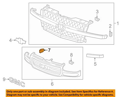 GM OEM-Grille Retainer Clip Nut Screw 15002520 - Image 1 of 2