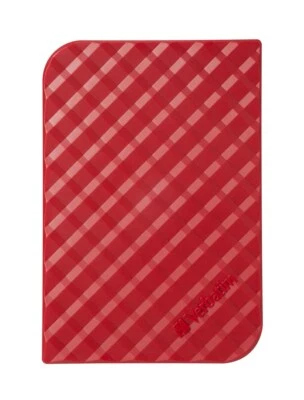 0023942532033 Verbatim Store 'n' Go USB 3.0 Hard Drive 1TB Red Verbati - Image 1 of 4