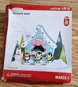 Creatology Navidad Invierno Patín sobre Hielo Tienda Espuma Kit Artesanal Nuevo 6+ - Imagen 1 de 4