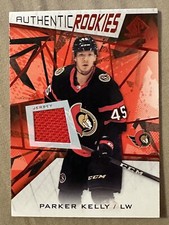 2021-22 SP Game Used Parker Kelly Authentic Rookies Patch