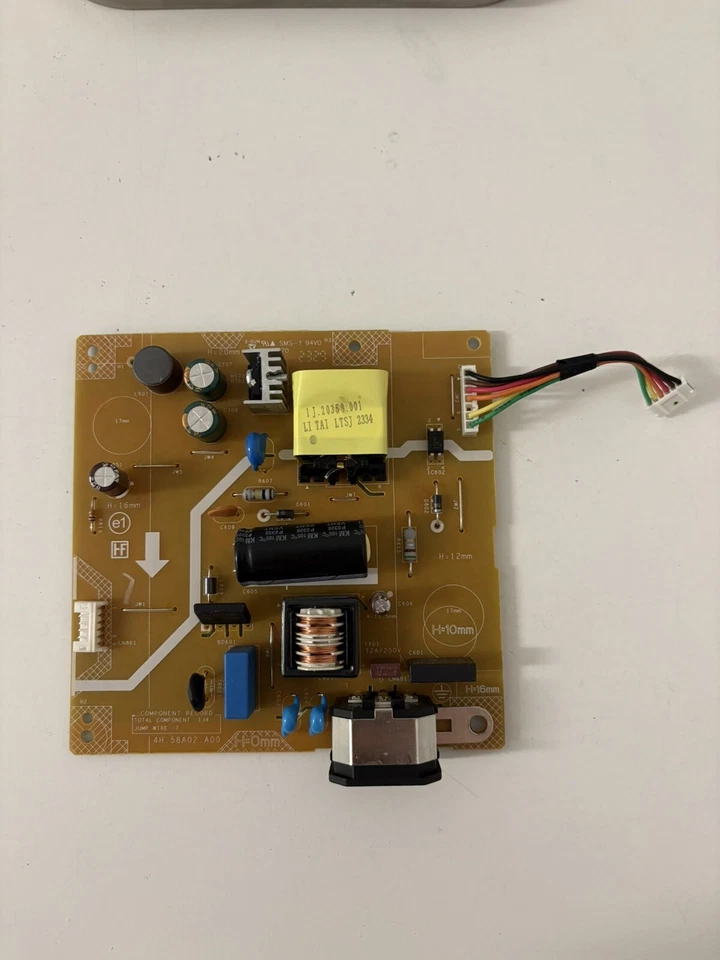 Power Supply Board 4H.58A02.A00 For DELL P2422H Monitor  - Bild 1 von 1