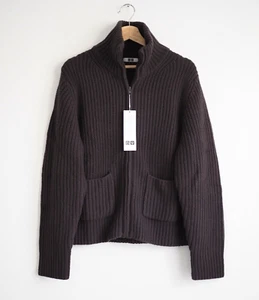 Lemaire Lambswool Blend Uniqlo Knitted Zip Up Jacket Size XL - Picture 1 of 8
