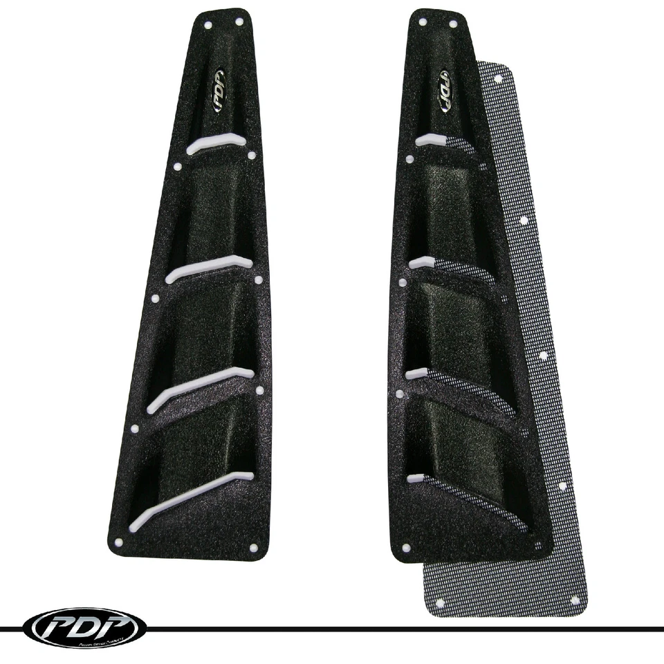 Moto de nieve POLARIS IQR / 600RR 2005+ Race Snow-X Trineo PDP Kit de ventilación inferior: negro Foto 1 de 1