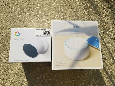 Google Nest Secure Home Security System with Nest Camera System NEW - Image 1 of 4