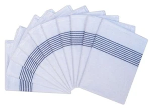 Paquete de toallas de té 100 % algodón barra vidrio paños catering cocina restaurante - Imagen 1 de 15