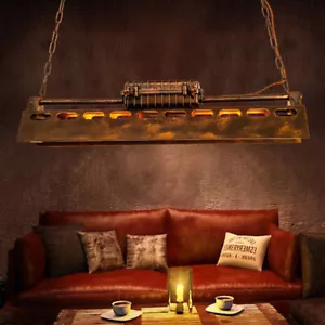 Retro Industrial Eisen Deckenleuchte H?ngelampe Esszimmer Vintage Pendelleuchte - Bild 1 von 4