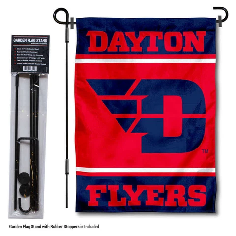 Dayton Flyers Garden Flag and Yard Stand Cover