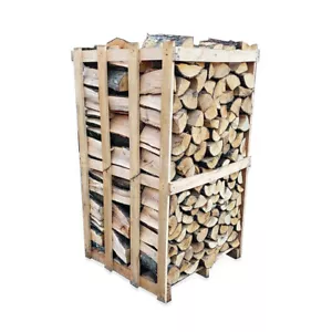 Erle Holz Kaminholz 1,8 Raummeter 33cm Scheitlänge gespalten perfektes Brennholz - Bild 1 von 4