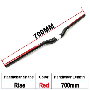 3T MTB Carbon Fiber Handlebar 31.8mm Mountain Bike Riser/Flat Bar Gloss 31.8mm - Picture 1 of 48