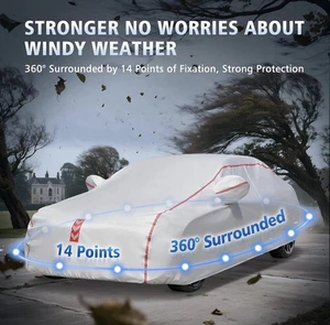 Car Cover Waterproof All Weather, 30 S Quick Install Underbody Wrap 1（Sedan-A3） - Picture 1 of 6