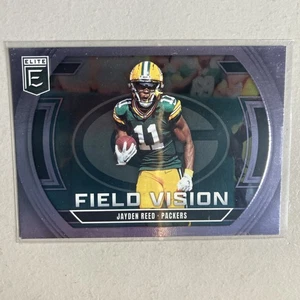 2025 Donruss Elite Football Field Vision Jayden Reed #10 - Picture 1 of 2