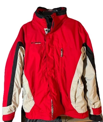 Preloved Columbia Men’s Size XL Interchange Core Vertex Waterproof Jacket Hooded - Image 1 of 4