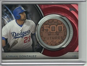2016 TOPPS UPDATE ADRIAN GONZALEZ #500M9 *500 HR FUTURES MEDALLION* - Picture 1 of 1