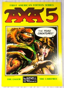 Axa #5 by Donne Avenell & Enrique Romero First American Edition VG! - Picture 1 of 3
