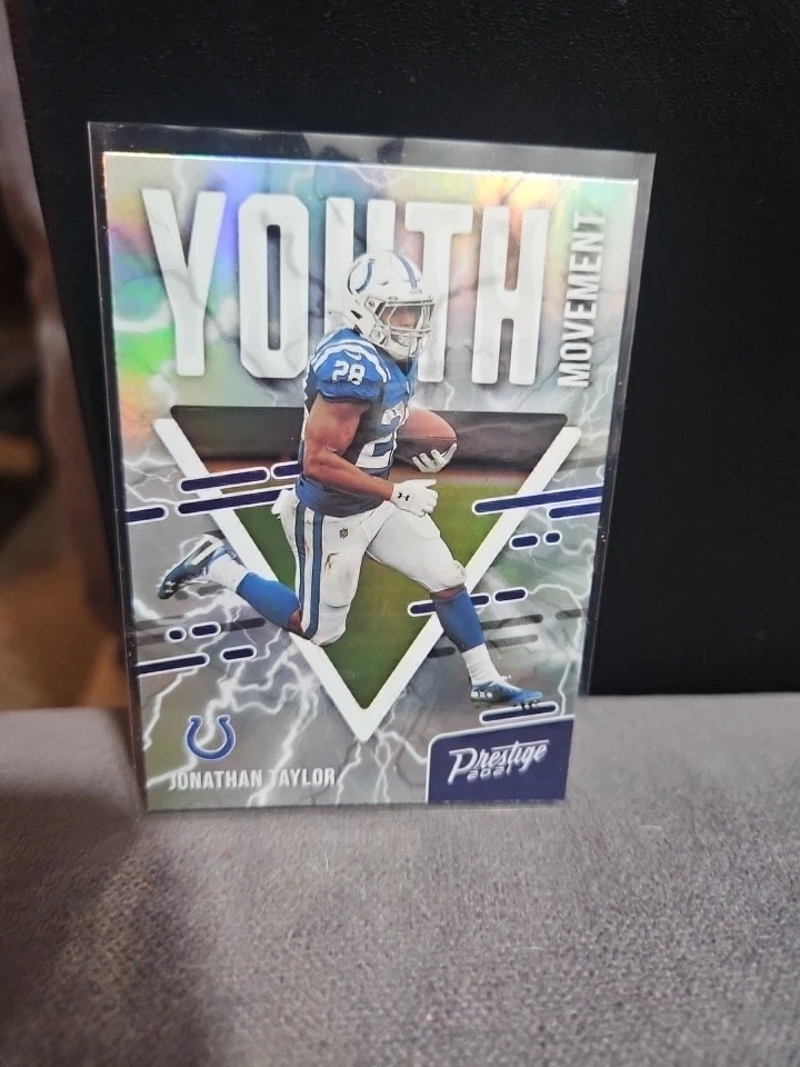 2021 Panini Prestige Football Youth Movement Jonathan Taylor Colts #YM-4 - Image 1 of 1