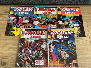 Marvel Dracula Lives Comic Bundle Issues 28,29,30,31 & 32 May 1975 Editions - Picture 1 of 11