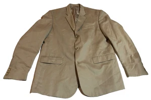 Banana Republic Sport Sakko Herren 44R lang hellbraun Blazer Leinenmischung drei Knöpfe - Bild 1 von 5