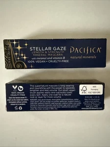 Máscara de pestañas mineral Pacifica Beauty Stellar Gaze longitud y fuerza en negro - Imagen 1 de 1