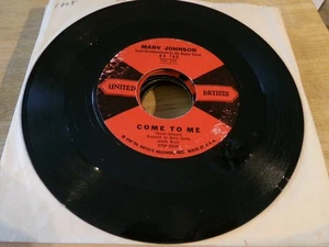 Lot of (7) Marv Johnson 45s - All on United Artists - Picture 1 of 1
