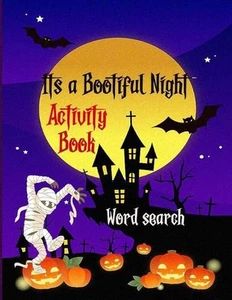 It's a Bootiful Night: Halloween Word Search Large Print Puzzle Book Fun For Adu - Picture 1 of 1