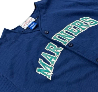 Vintage Starter Seattle Mariners Ken Griffey Jr #24 Jersey Youth Size XL Blue - Image 1 of 4