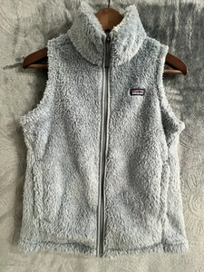 Patagonia Los Gatos Girls' Vest, Size 14/Women’s XS, Baby Blue - Picture 1 of 12