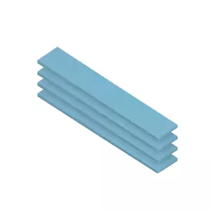 ARCTIC TP-3 Premium Thermal Pad 4 Pack 120 x 20mm x 1.0mm 1 mm for CPU's GPU's - Picture 1 of 8