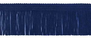 Chainette Fringe Trim 2 inch, Style# CF02, Color# J3 - Dark Navy Blue [11 Yards] - Picture 1 of 1