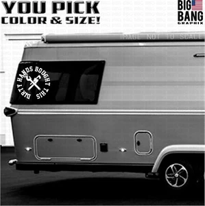 Mechanic Dirty Hands Bought This Sticker Decal Blue Collar Truck Car RV Window - Picture 1 of 4