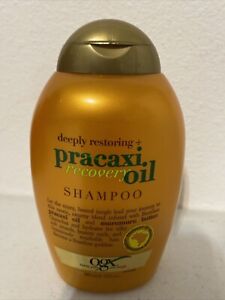 OGX Deeply Restoring + Pracaxi Recovery Oil Anti-Frizz Shampoo with 13 Ounce 