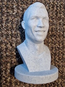 Cristiano Ronaldo dos Santos footballer Bust Figurine Statuette PLA Model 125mm - Picture 1 of 4