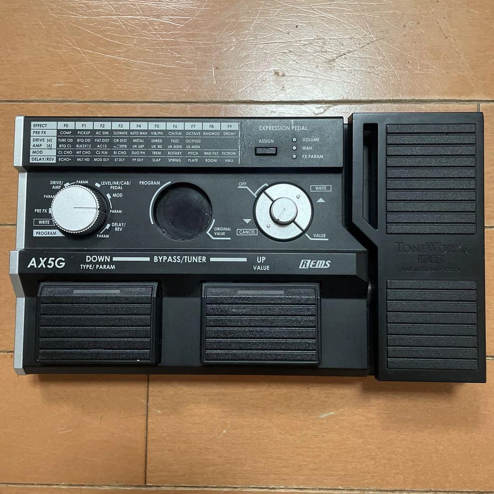 Korg AX5G TONEWORKS Gitarren-Multieffektpedal Modellierung Signalprozessor - Bild 1 von 1