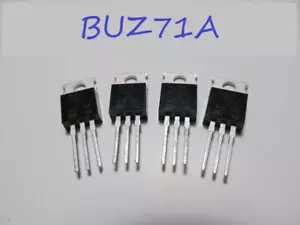 4pcs / BUZ71A / TO-220 BUZ71 TO220 / 50V 13A N-Channel Power MOSFET / NEW - Picture 1 of 1