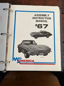 1967 Chevrolet Corvette Assembly Manual Book Rebuild Instructions Illust. - Picture 1 of 6