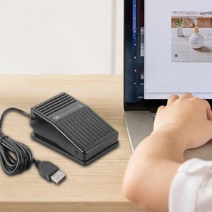 Foot Controller Pedal Switch with 2M Cable  for Keyboard Mouse PC Laptop - Afbeelding 1 van 9