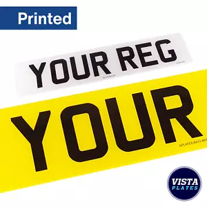 Premium Quality Number Plates | 2D | 3D | 4D | 4D Gel | 100% Road / MOT Legal - Picture 1 of 14