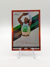 Ray Allen 2008-09 Topps Signatures Facsimile Red Signatures SP /869 #TS-RAL