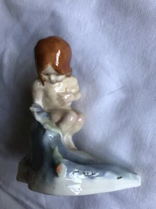ROYAL WORCESTER LITTLE MERMAID FIGURINE 1982 F. G. DOUGHTY - Picture 1 of 6