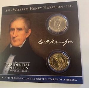 2009-P-D William Henry Harrison Presidential Dollar "Brilliant Uncirculated" SET