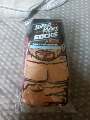 Aew Superkicks Socks Acclaimed Cover