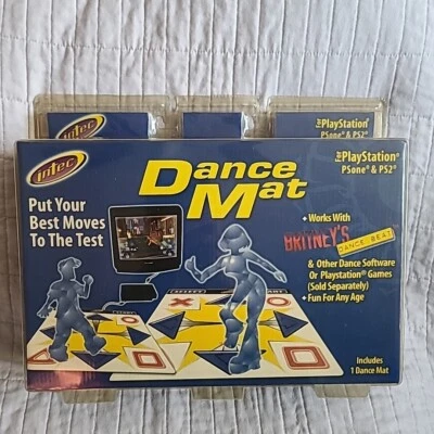 NEW SEALED Intec Dance Mat for PS2 and PS1 Complete In Box - Image 1 of 3