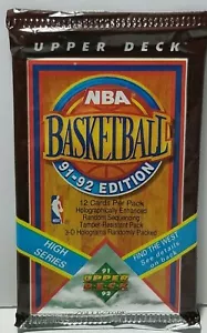 1991-92 Upper Deck NBA High Series paquete sellado de fábrica - Imagen 1 de 2