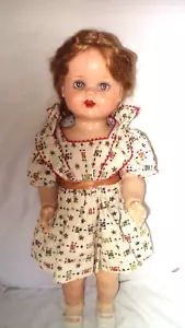 Vintage IDEAL SAUCY WALKER-Hard Plastic 22" Doll - Picture 1 of 10