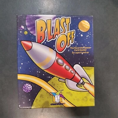 Blast Off Card Game (Gamewright, 2002) COMPLETE - Изображение 1 из 3