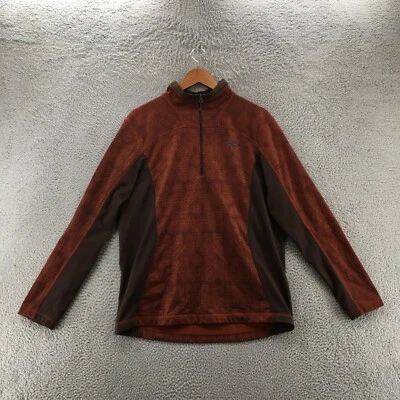 Sudadera The North Face Para Hombre L Óxido Media Cremallera Manga Larga Pullover Cuello Simulado Foto 1 de 4
