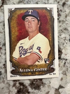2024 TOPPS ALLEN GINTER MLB ROOKIE CARD TEXAS RANGERS OWEN WHITE #81 - Picture 1 of 1